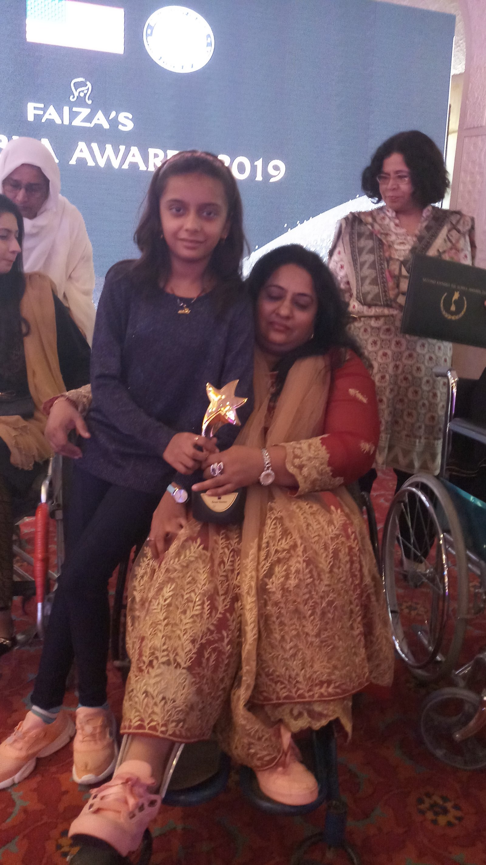Received second Khatija tul Kubra Award