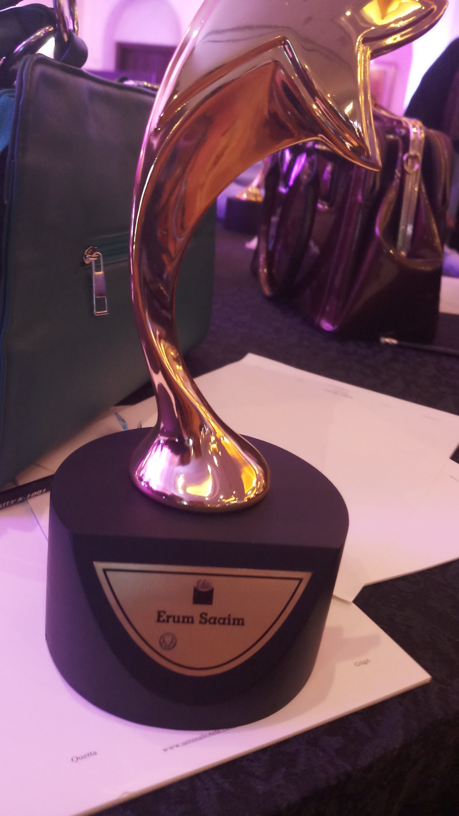 Received second Khatija tul Kubra Award