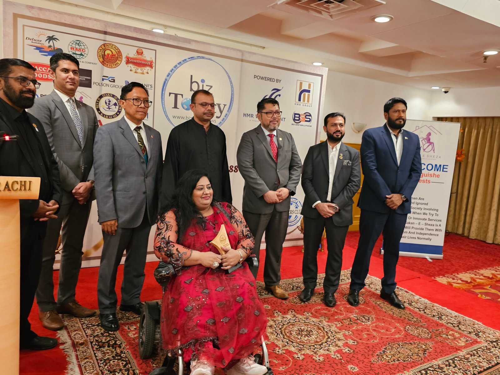 Received Award From Biz Today