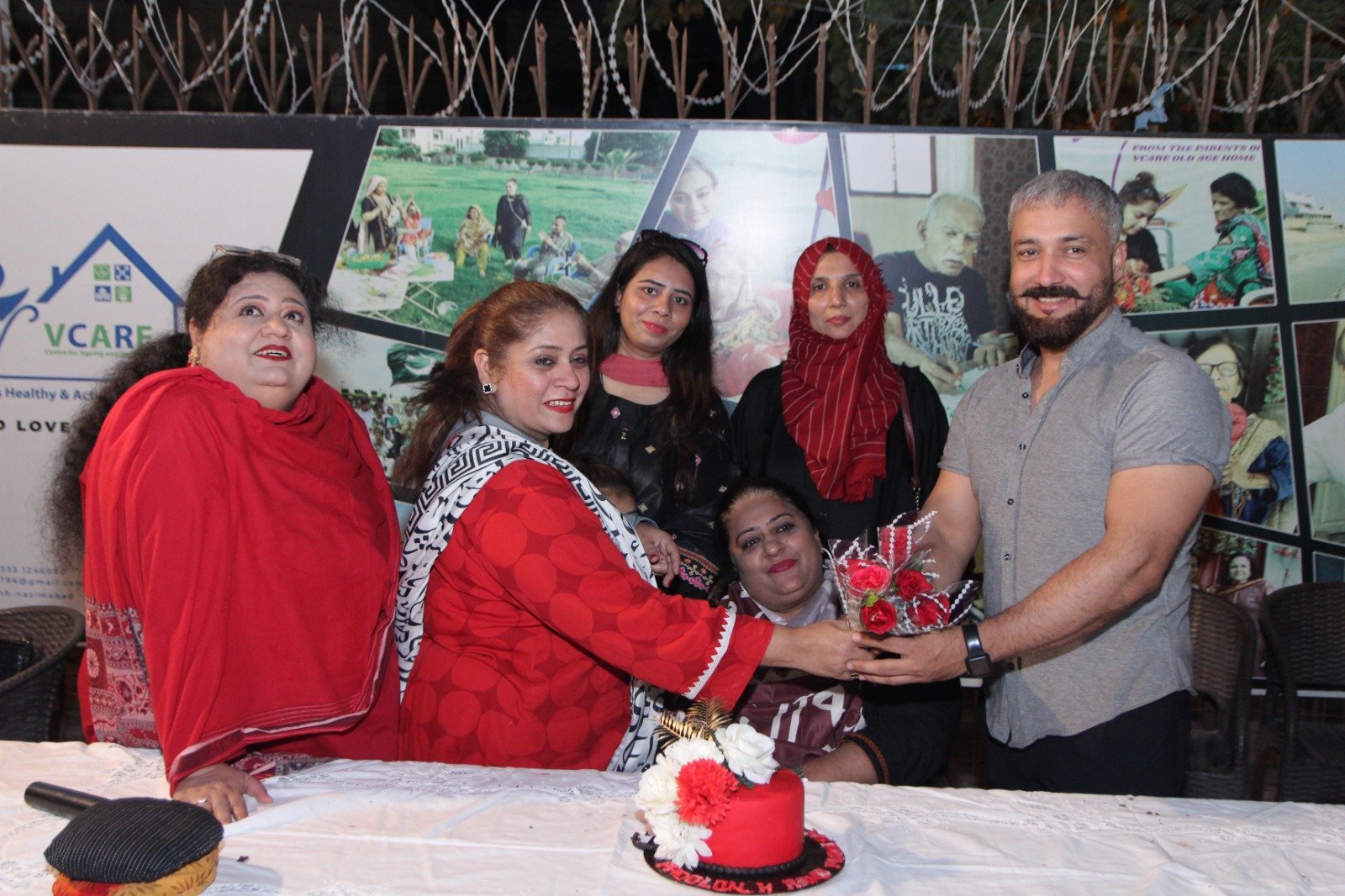 Celebration with Senior CItizens Collaboration with Vcare