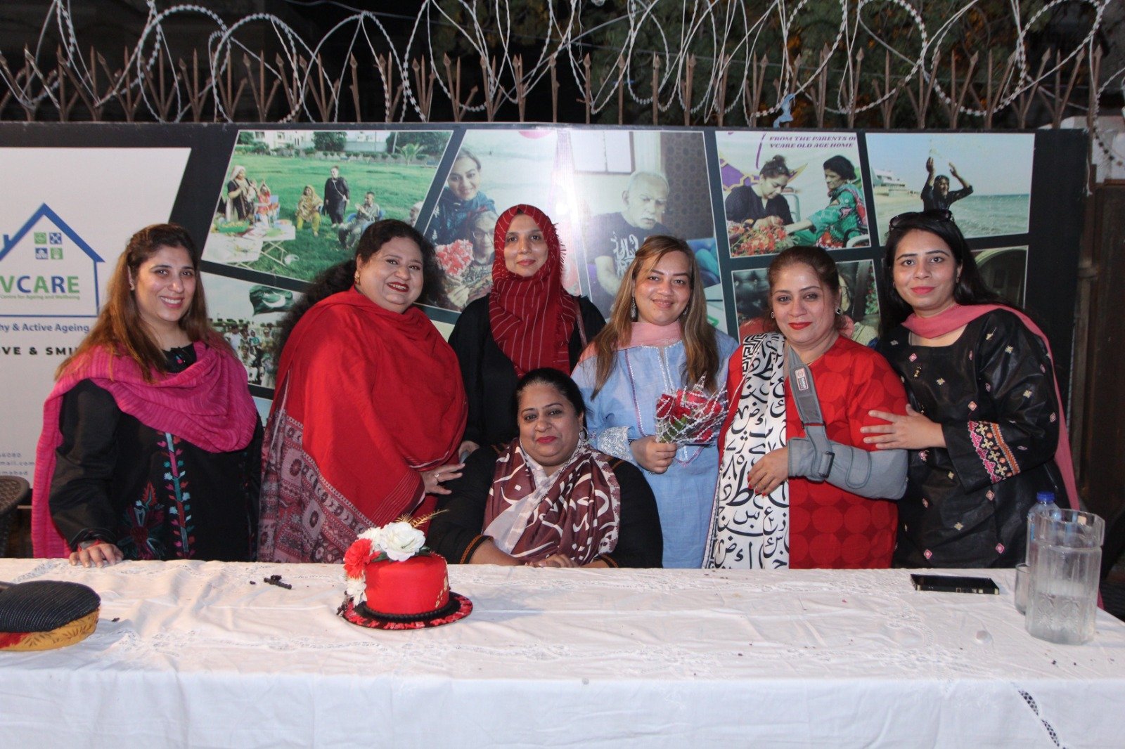 Celebration with Senior CItizens Collaboration with Vcare