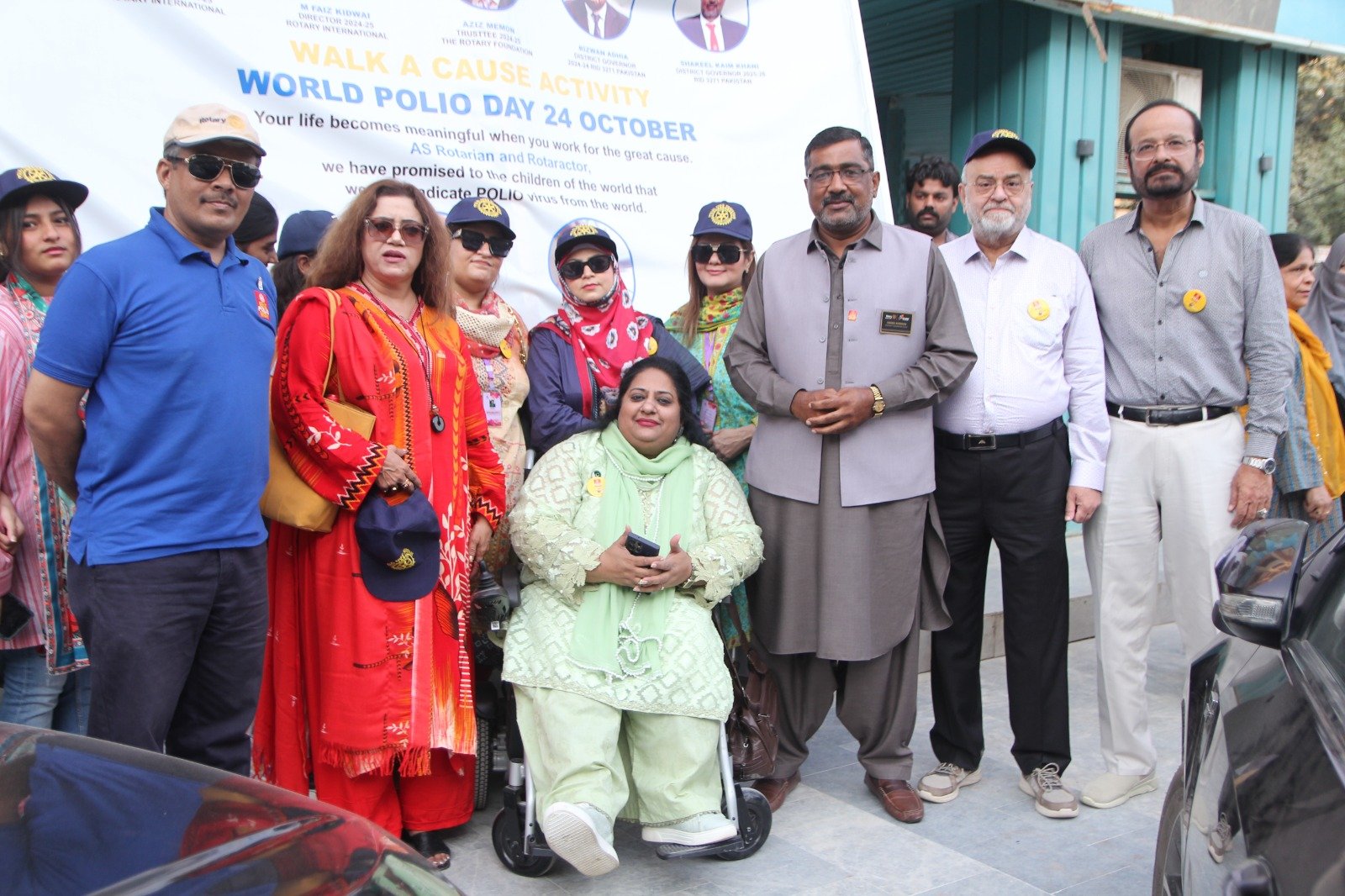 World Polio Day collaboration with Rotary Pakistan