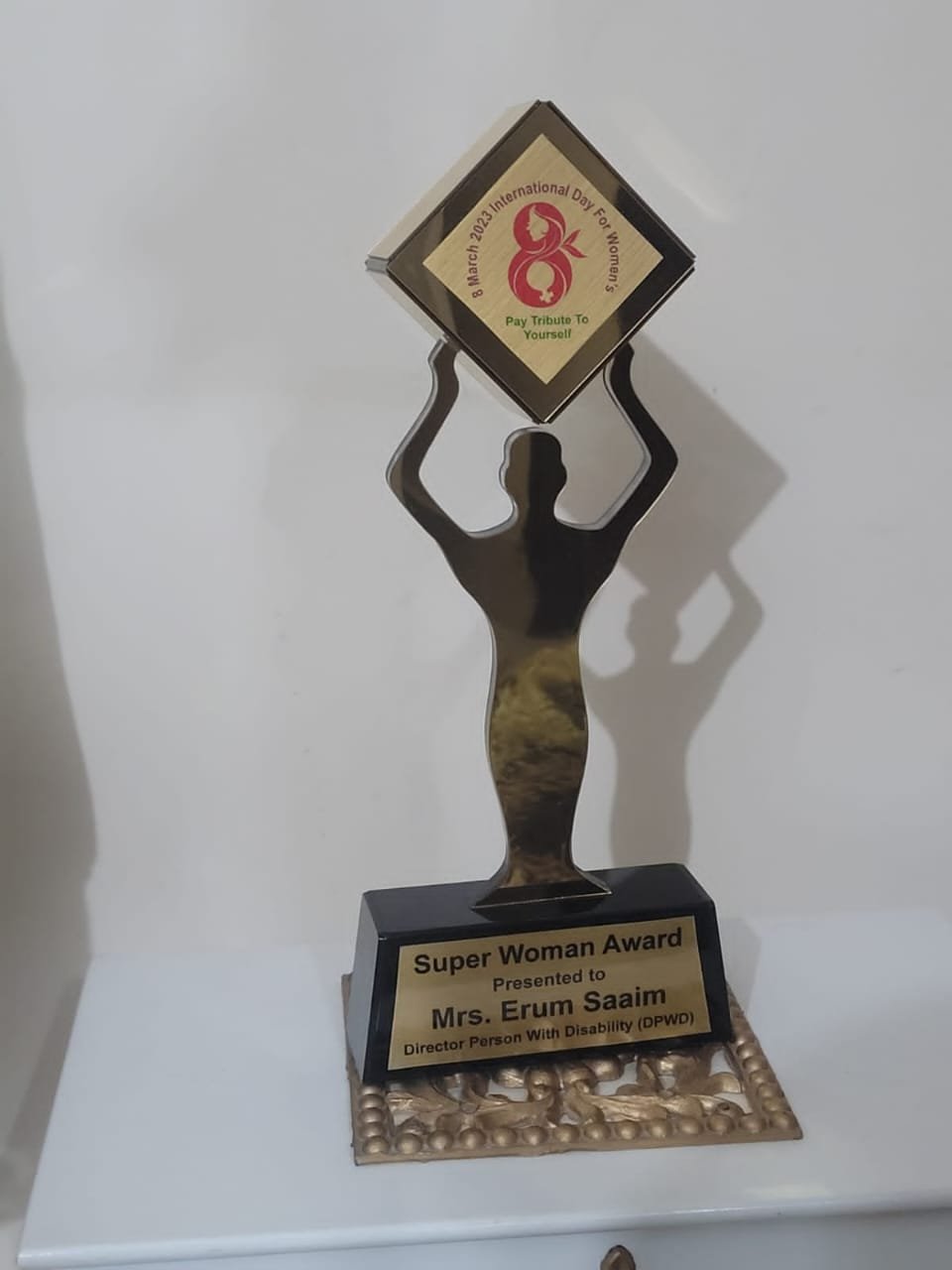 Received Super Women Award