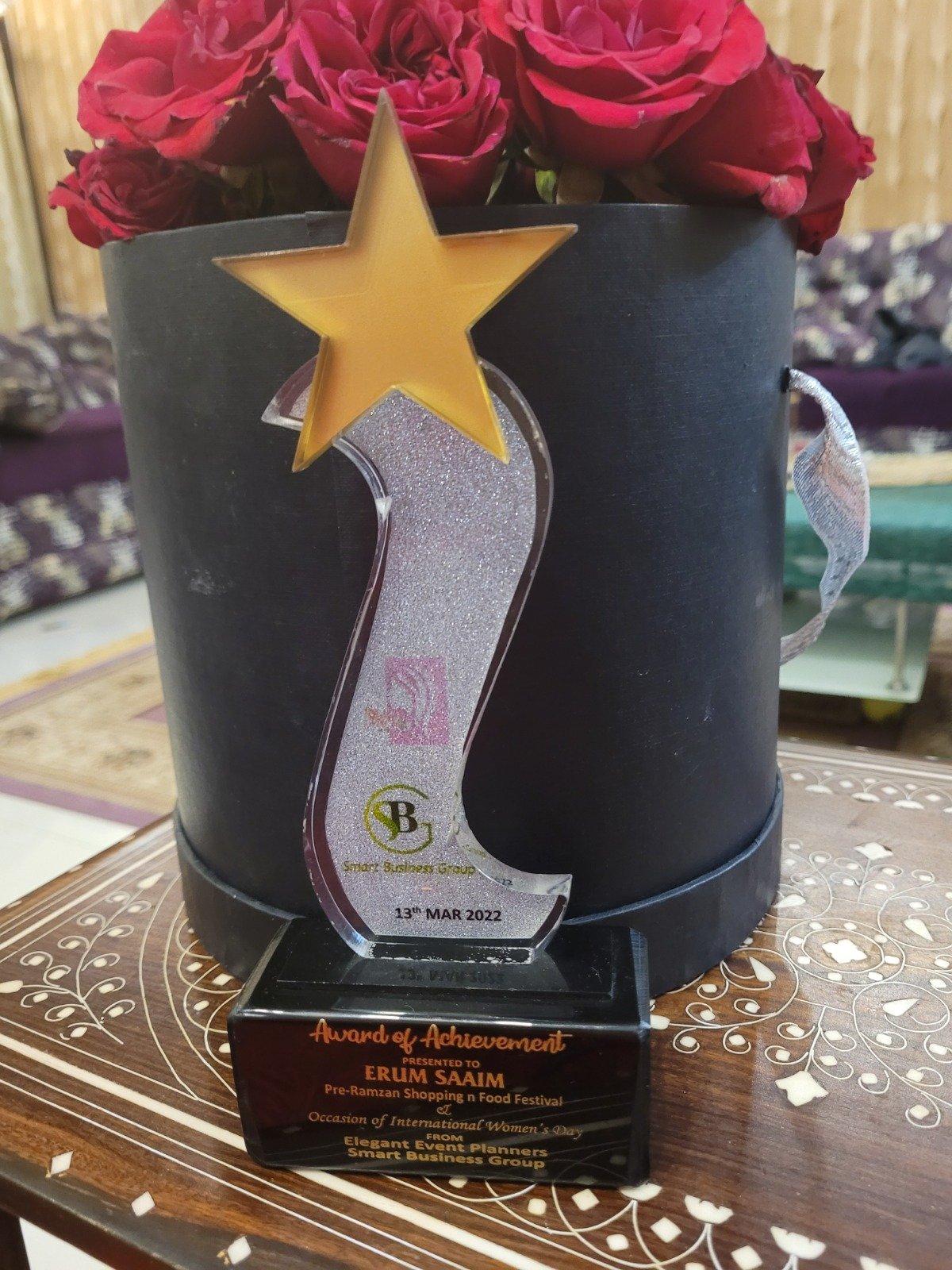 Award Of Appreciation