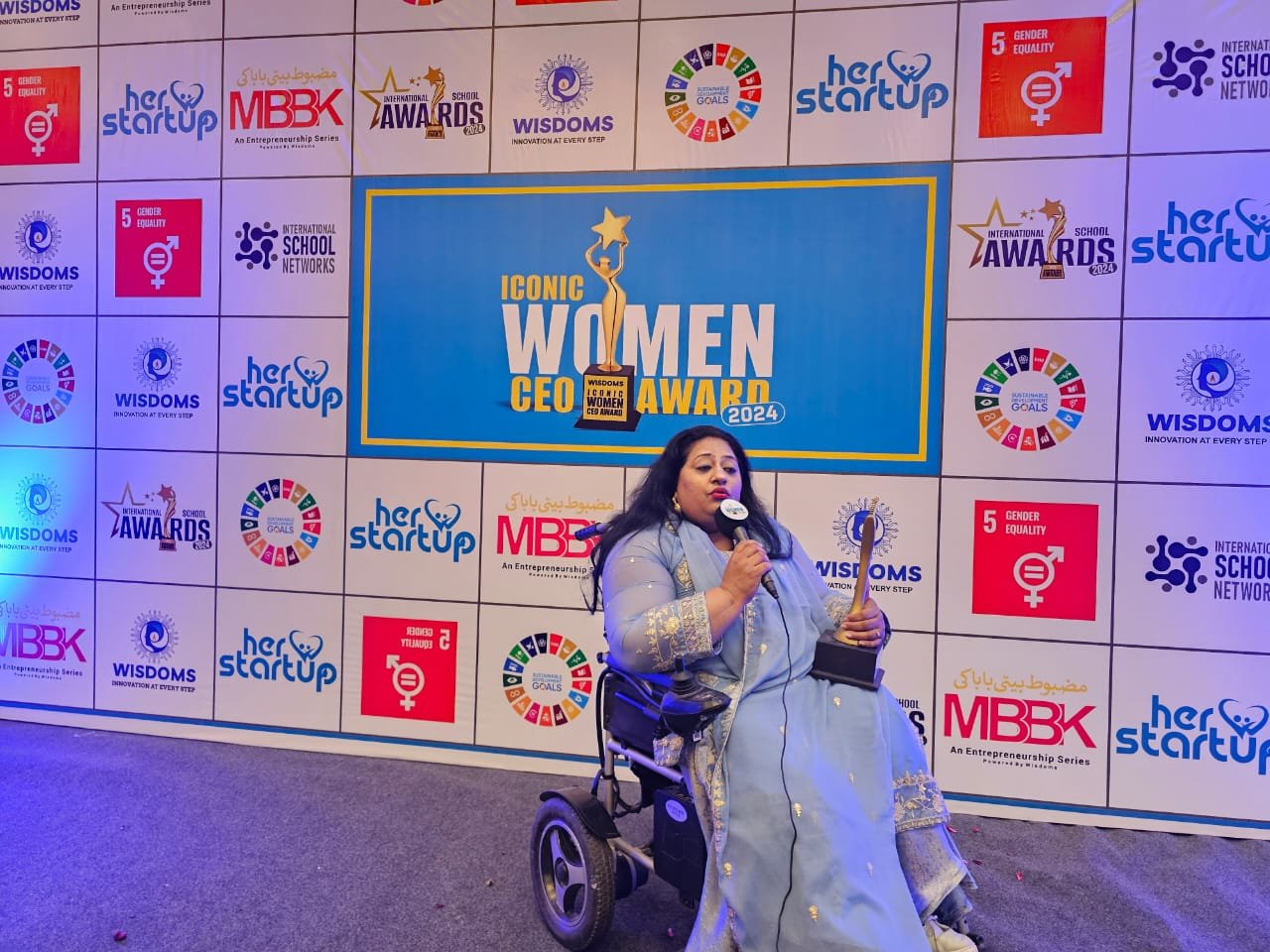 Received Two International Awards