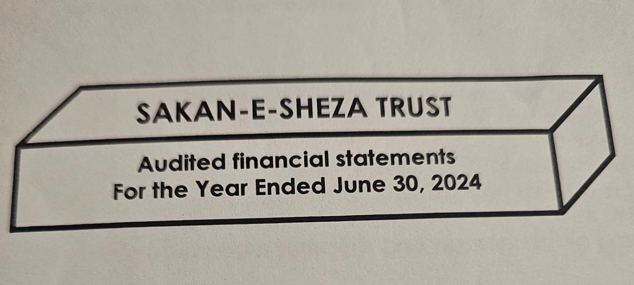 Financial report of Sakan-e-Sheza Trust for the year ended June 30, 2024